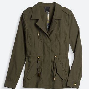 Laysha Cargo Jacket | EDEN SOCIETY (Olive, Small)
